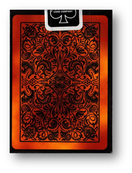 Bicycle Fire Deck Poker Playing Cards