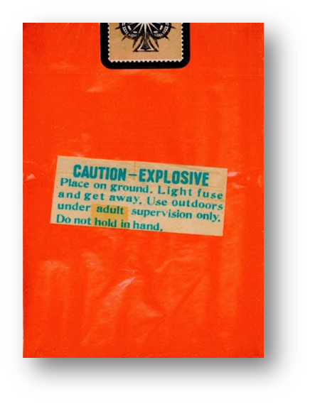 Bicycle Firecracker Playing Cards