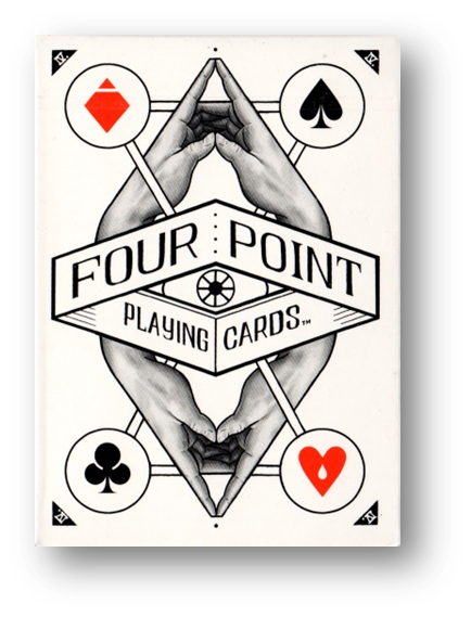 1st Edition White Deck (Playing Card) by Four Point Playing Cards