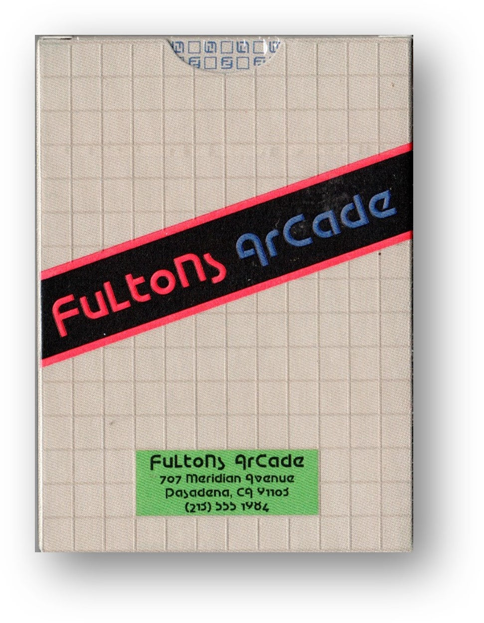FULTON's Arcade Gameboy Edition Playing Cards