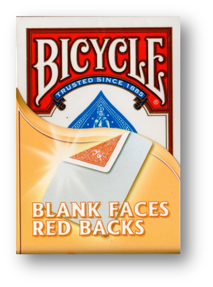 Bicycle - Blank Faces/Red Backs