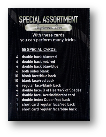 Bicycle - Supreme Line - Gimmick Karten Special Assortment