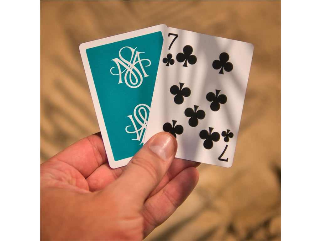 MS Splat Deck Laguna Teal Playing Cards