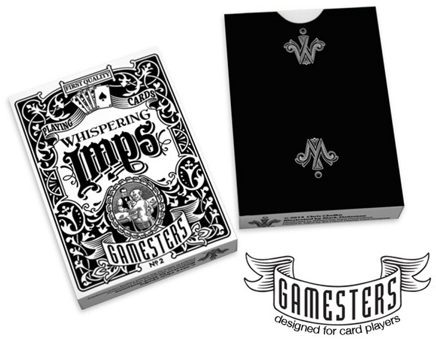 Gamesters Standard Edition Playing Cards (Black)