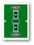 Gemini Casino Playing Cards - Emerald Green