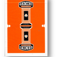 Gemini Casino Playing Cards - Orange