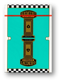 Gemini Casino Turquoise Playing Cards by Gemini