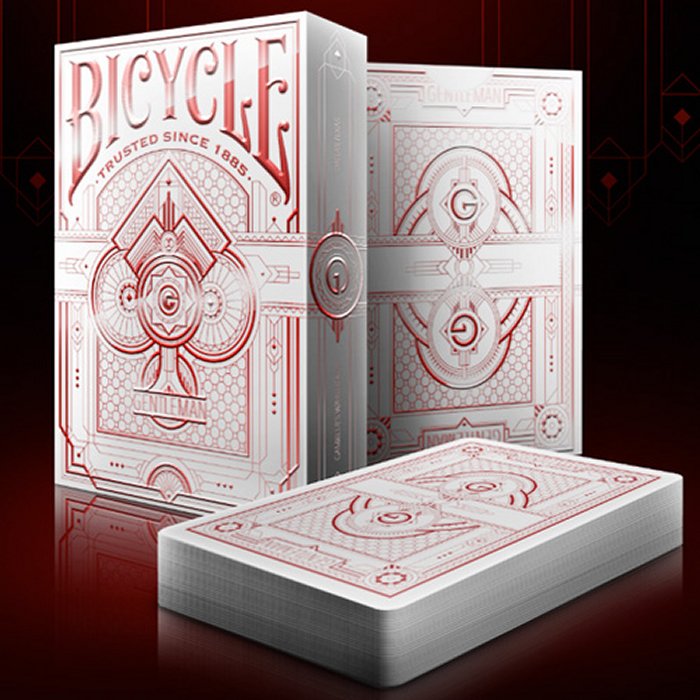 Bicycle - Gentleman - White Back Playing Cards