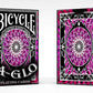 Bicycle A Glo Playing Cards (Red)