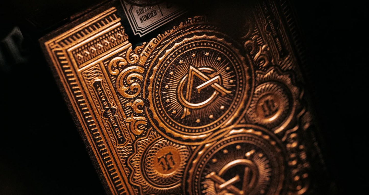 Artisan Gold Edition Playing Cards by theory11 - Rare 2019 Edition
