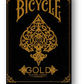 Bicycle Gold Playing Cards