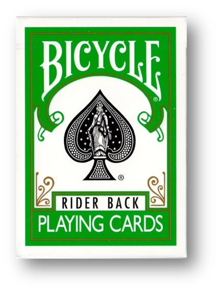 Bicycle Green Rider Back Deck