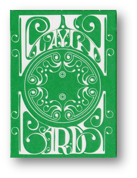 Smoke & Mirrors V8, Green (Standard) Edition Playing Cards by Dan & Dave