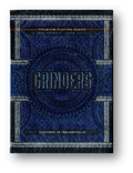 Blue Grinders Playing Cards by Midnight Cards