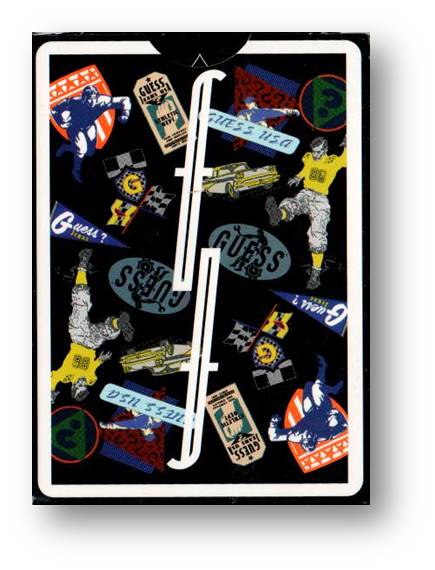 Fontaine: Guess Stickers Playing Cards