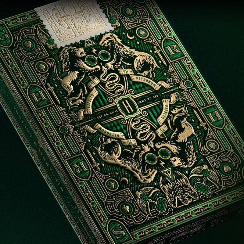 Harry Potter (Green) Playing Cards - Slytherin
