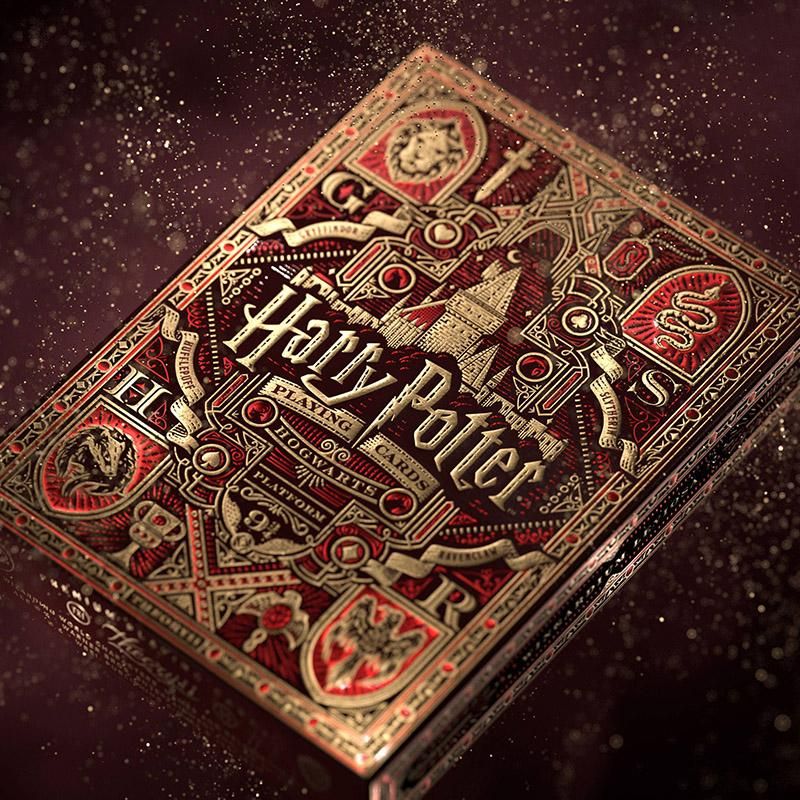 Harry Potter (Red) Playing Cards - Gryffindor