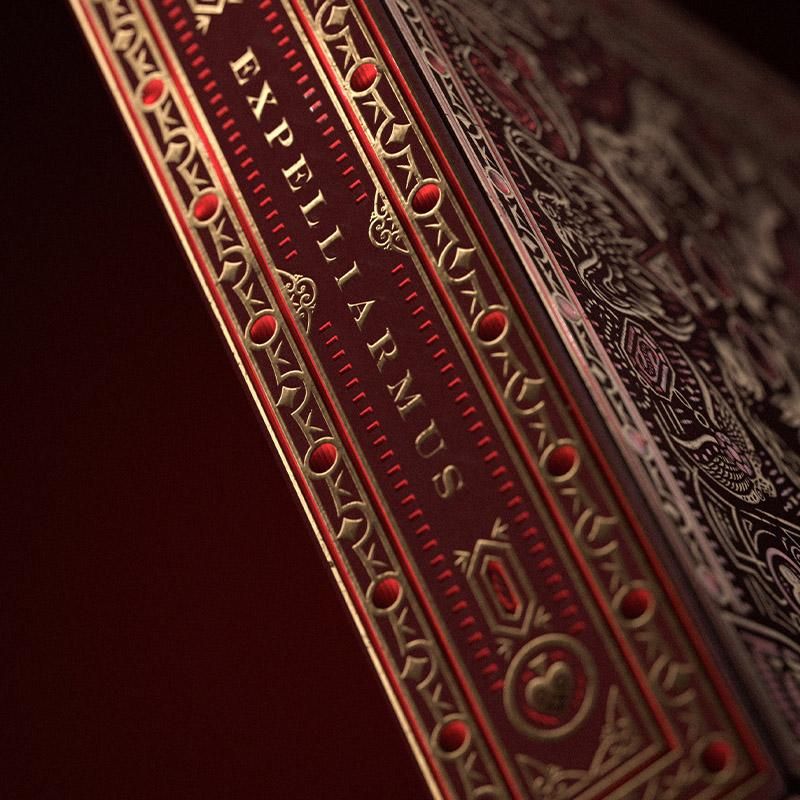 Harry Potter (Red) Playing Cards - Gryffindor