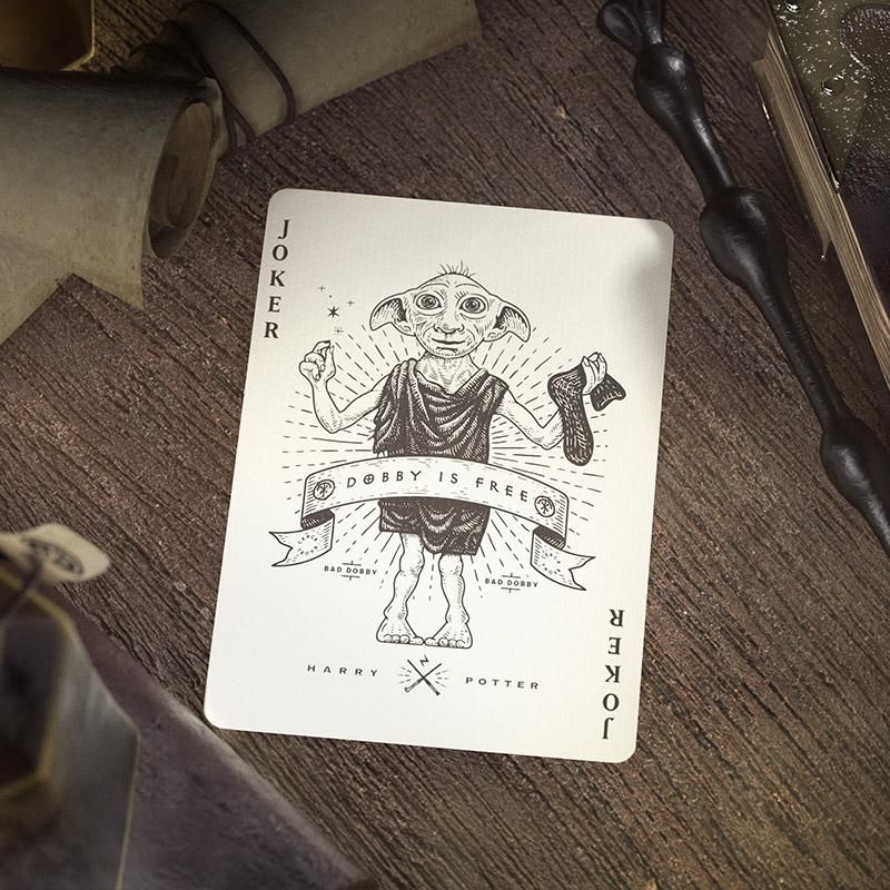 Harry Potter (Yellow) Playing Cards - Hufflepuff