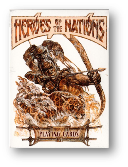 Heroes of the Nations (Light Version) Playing Cards