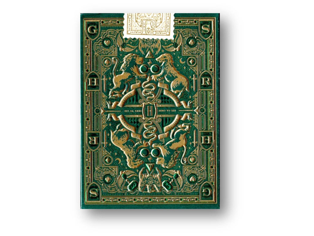 Harry Potter (Green) Playing Cards - Slytherin