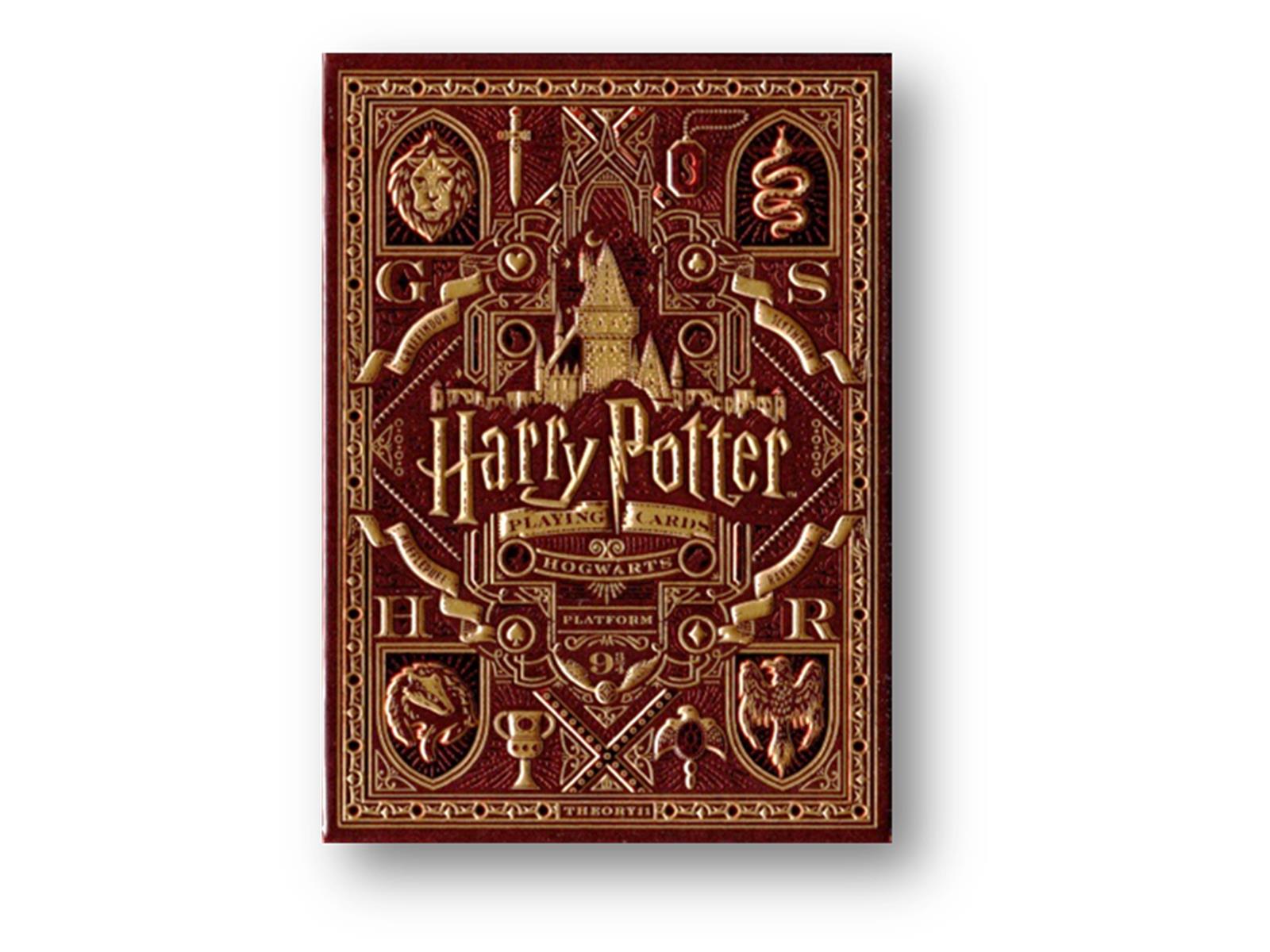 Harry Potter (Red) Playing Cards - Gryffindor