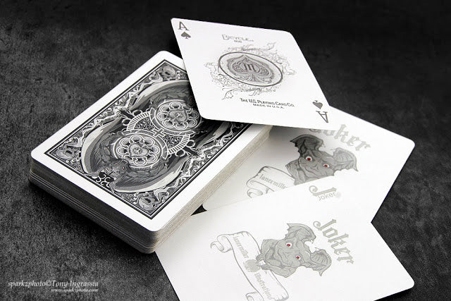 Private Reserve - Gargoyle Bicycle Poker Karten