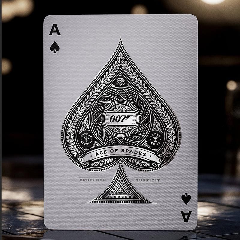 James Bond 007 Playing Cards Silver Edition by theory11