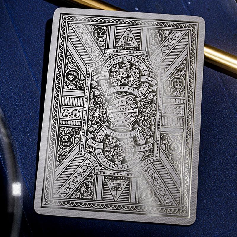 James Bond 007 Playing Cards Silver Edition by theory11