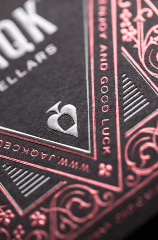 JAQK ROSE Edition Playing Cards Deck by JAQK Cellars