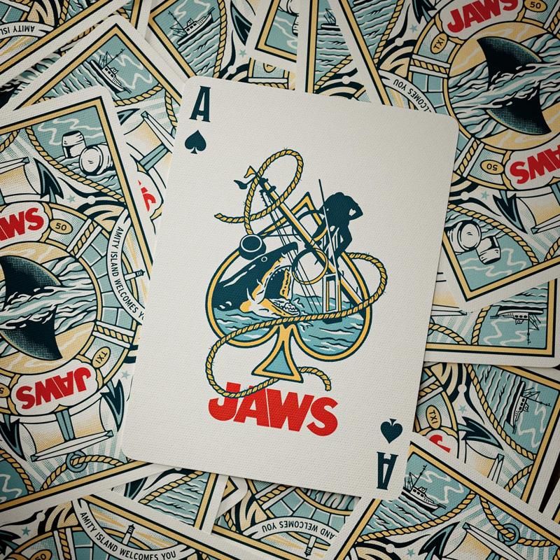 Jaws Playing Cards by Theory 11