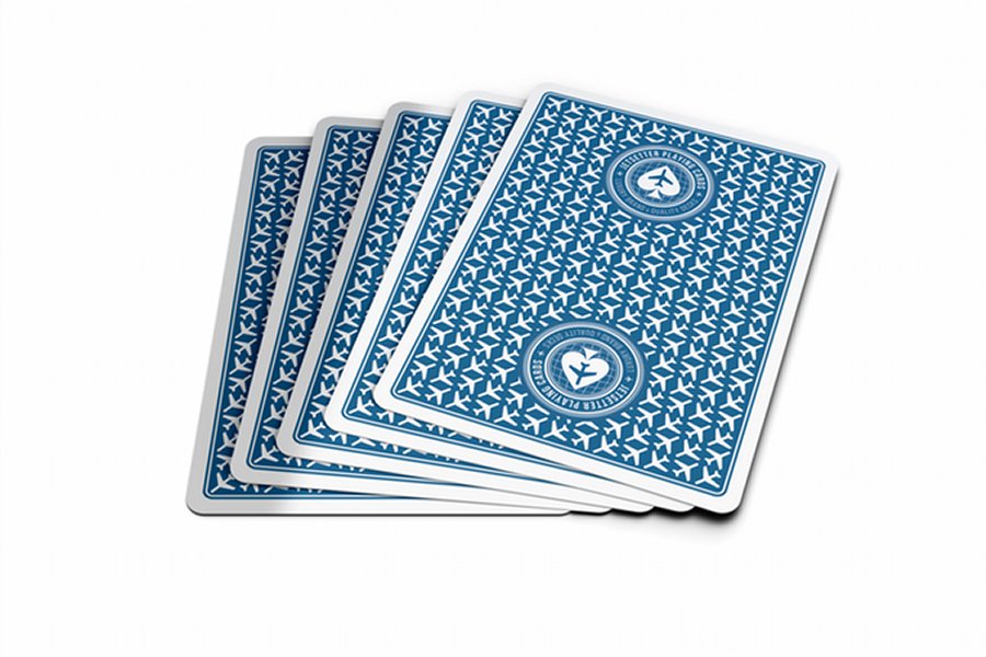 Premier Edition in Altitude Blue by Jetsetter Playing Cards