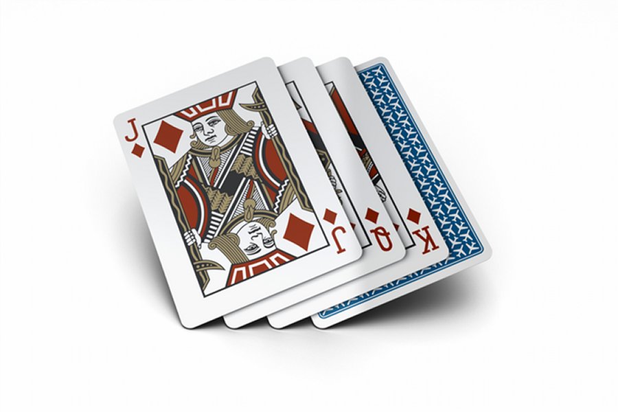 Premier Edition in Altitude Blue by Jetsetter Playing Cards