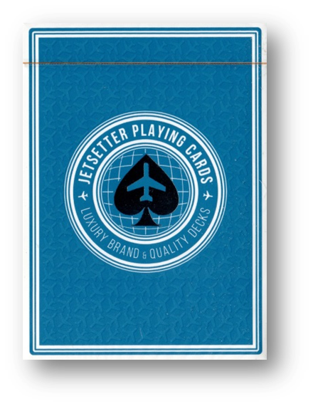 Premier Edition in Altitude Blue by Jetsetter Playing Cards