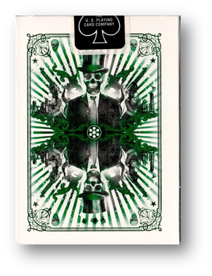 Karnival Assassin Green Bicycle Playing Cards