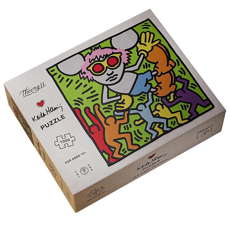 Keith Haring Jigsaw Puzzle by theory11 – 1000-Teile Premium Kunst-Puzzle