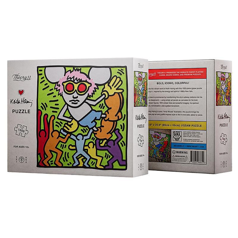 Keith Haring Jigsaw Puzzle by theory11 – 1000-Teile Premium Kunst-Puzzle