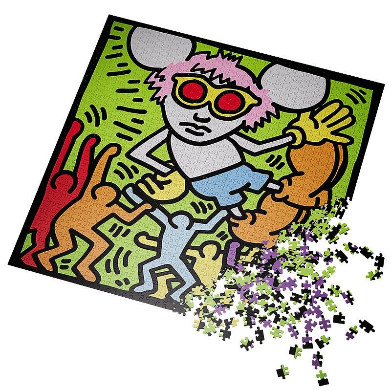 Keith Haring Jigsaw Puzzle by theory11 – 1000-Teile Premium Kunst-Puzzle