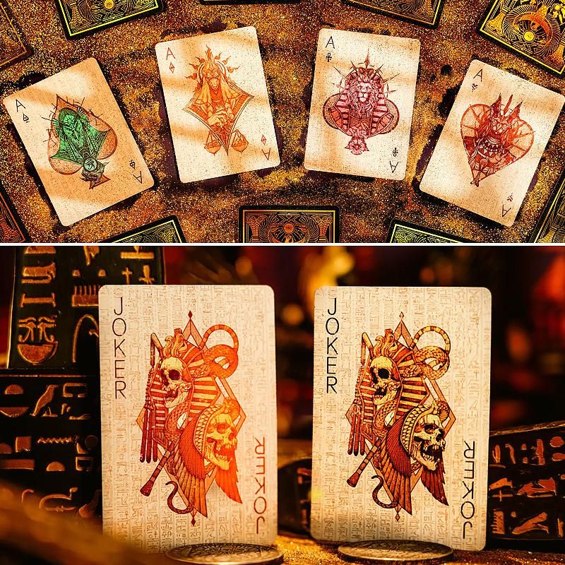 Egyptian Mythology Luxury Edition Playing Cards by TCC & Keyhole