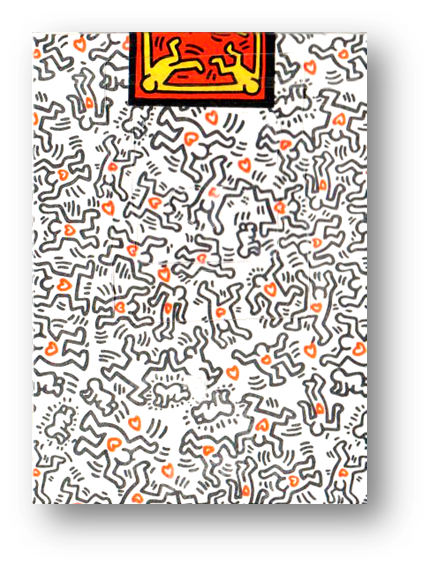 Keith Haring Playing Cards