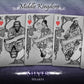 Middle Kingdom (Silver) Playing Cards Printed by US Playing Card Co
