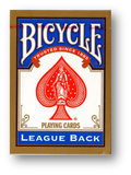 League Back - Bicycle Playing Cards BLAU