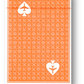 Lounge Edition in Hangar (Orange) by Jetsetter Playing Cards