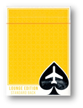 Lounge Edition in Taxiway Yellow by Jetsetter Playing Cards