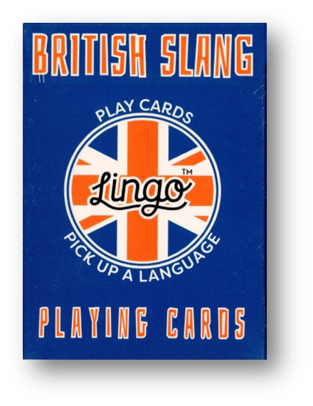 Lingo (British Slang) Playing Cards
