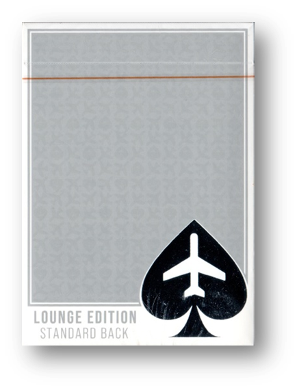 Lounge Edition in Jetway (Silver) by Jetsetter Playing Cards