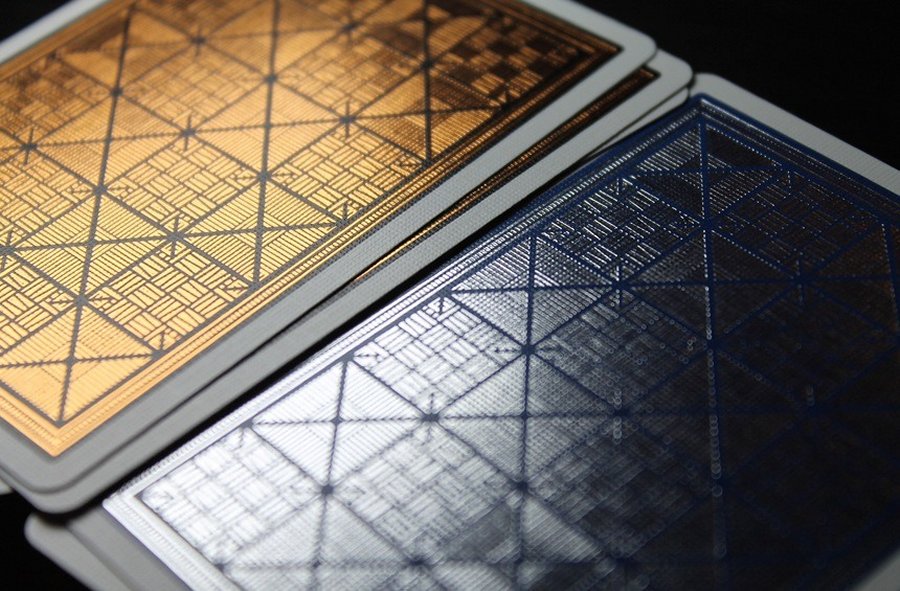 LUXX® Greille Playing Cards NAVY