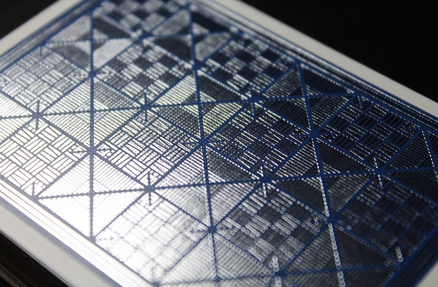 LUXX® Greille Playing Cards NAVY