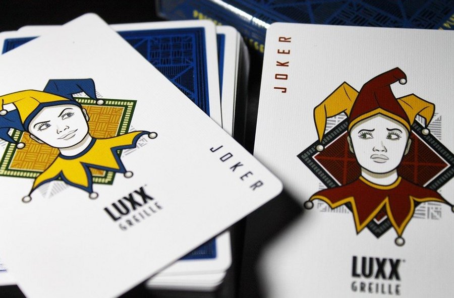 LUXX® Greille Playing Cards NAVY