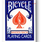 Bicycle Maiden Back (Blue) Playing Cards